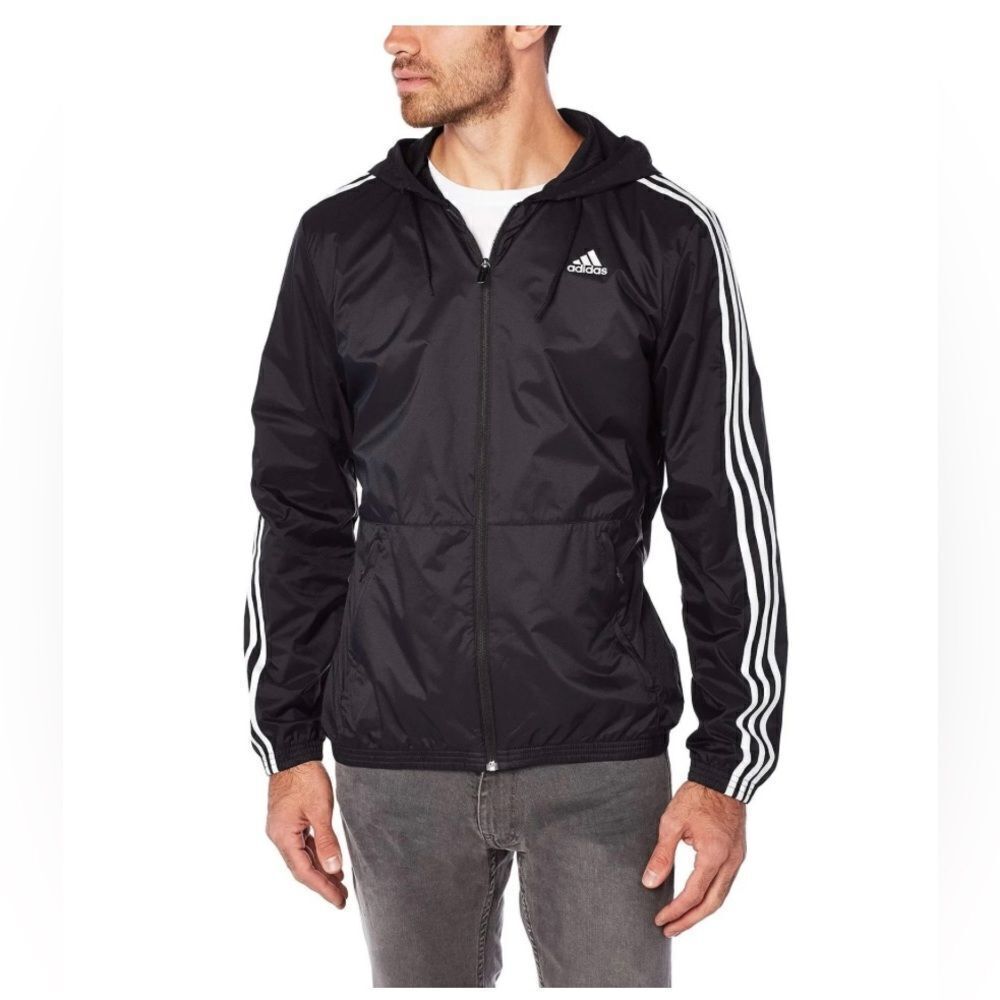 Adidas Essentials Wind Jacket Size L - image 1